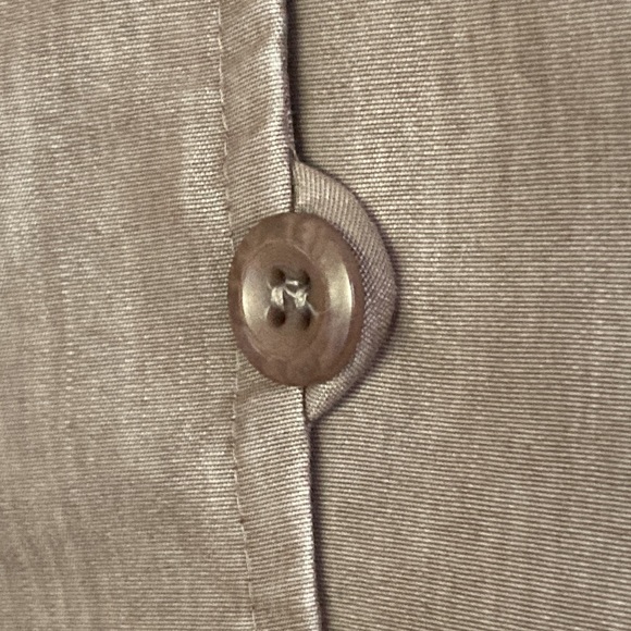 J H Collectibles Sleeveless blouse with Rouleau Button Loops - Picture 5 of 9